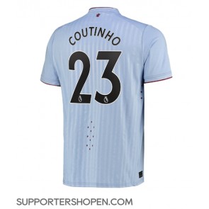 Aston Villa Philippe Coutinho #23 Borta Matchtröja 2022-23 Kortärmad